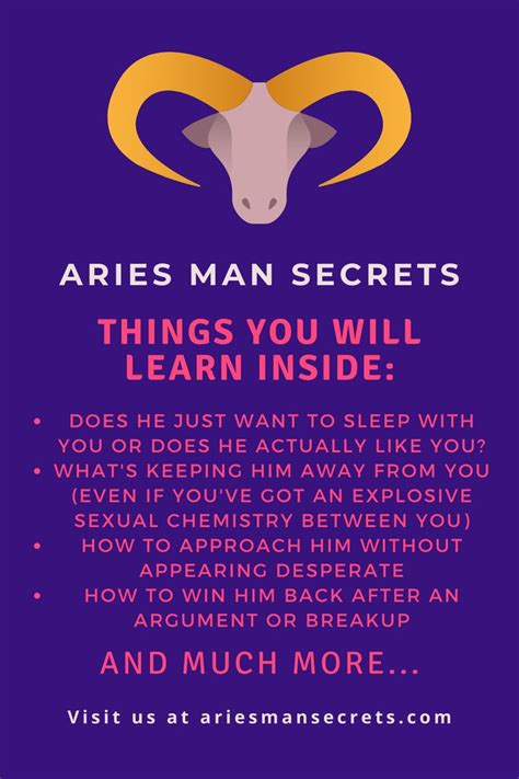 about aries man|personality of an aries man.